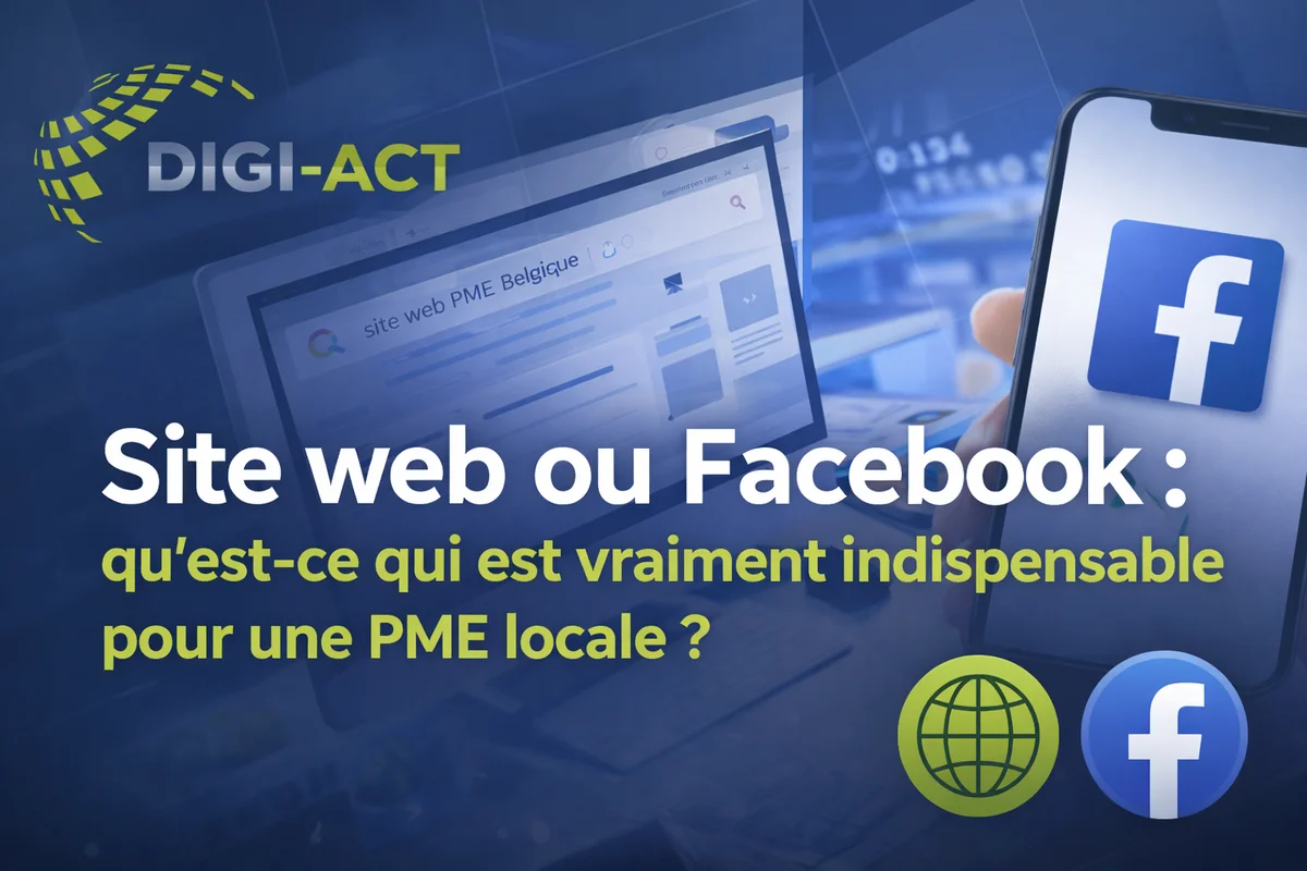 Site web ou Facebook : qu’est-ce qui est vraiment indispensable pour une PME locale ?